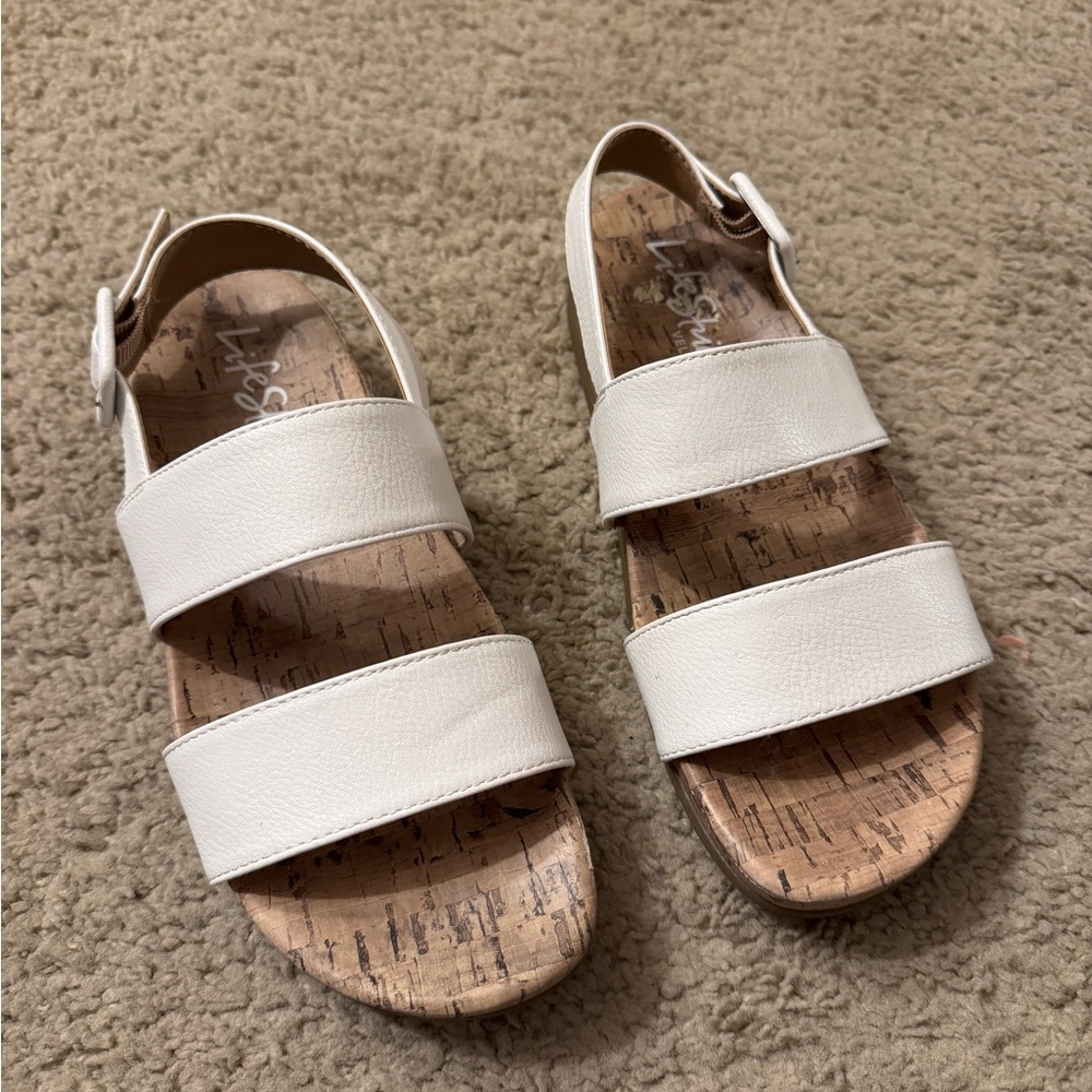 Women's White Sandals